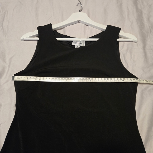 Sweet Storm Black Bodycon Ruffles Hem Dress. Size M. - Picture 8 of 9